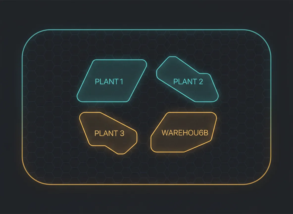 Facility map visualization placeholder