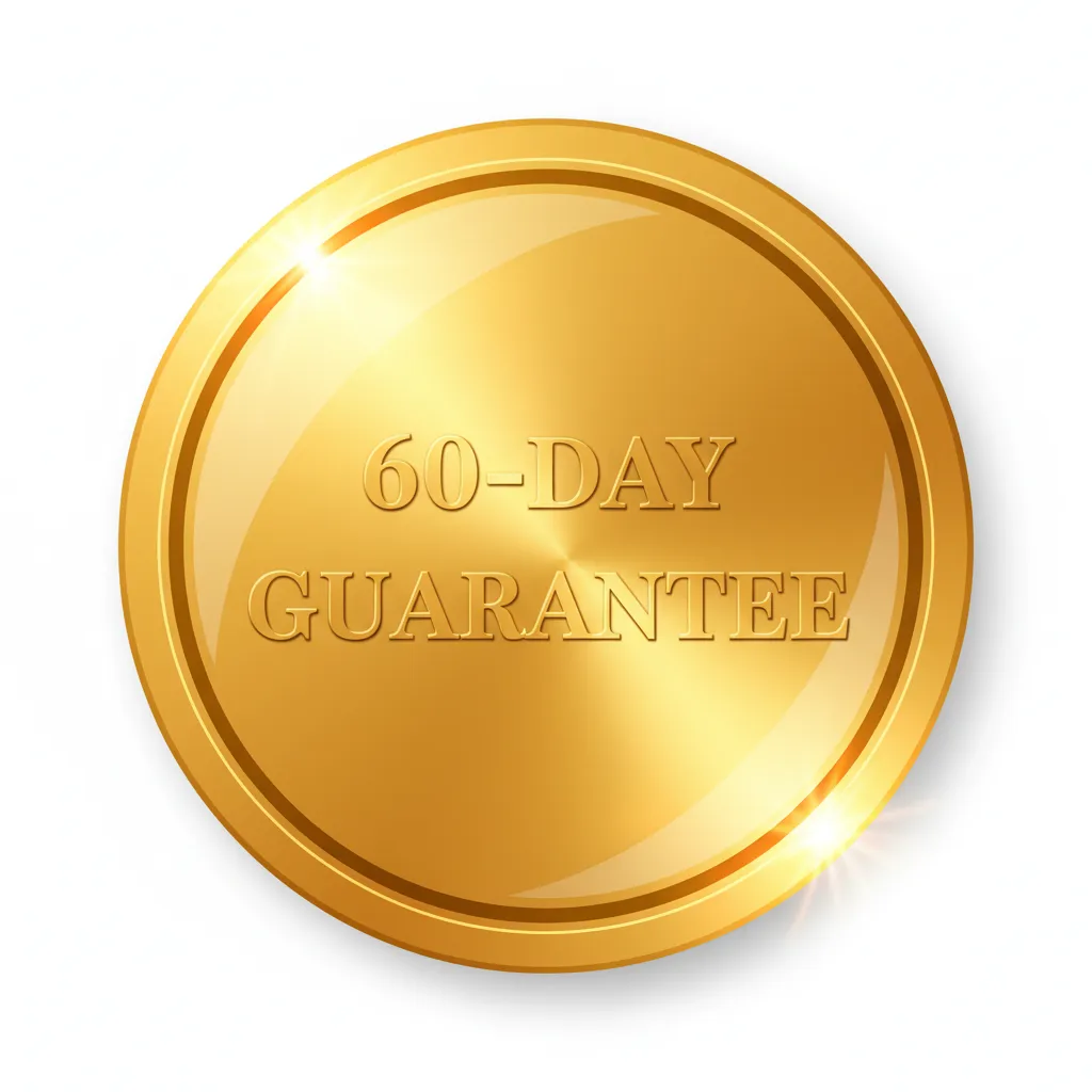 Gold 60-Day Guarantee badge