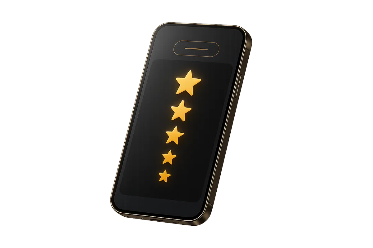 Sistema de automatización de reseñas 5 estrellas