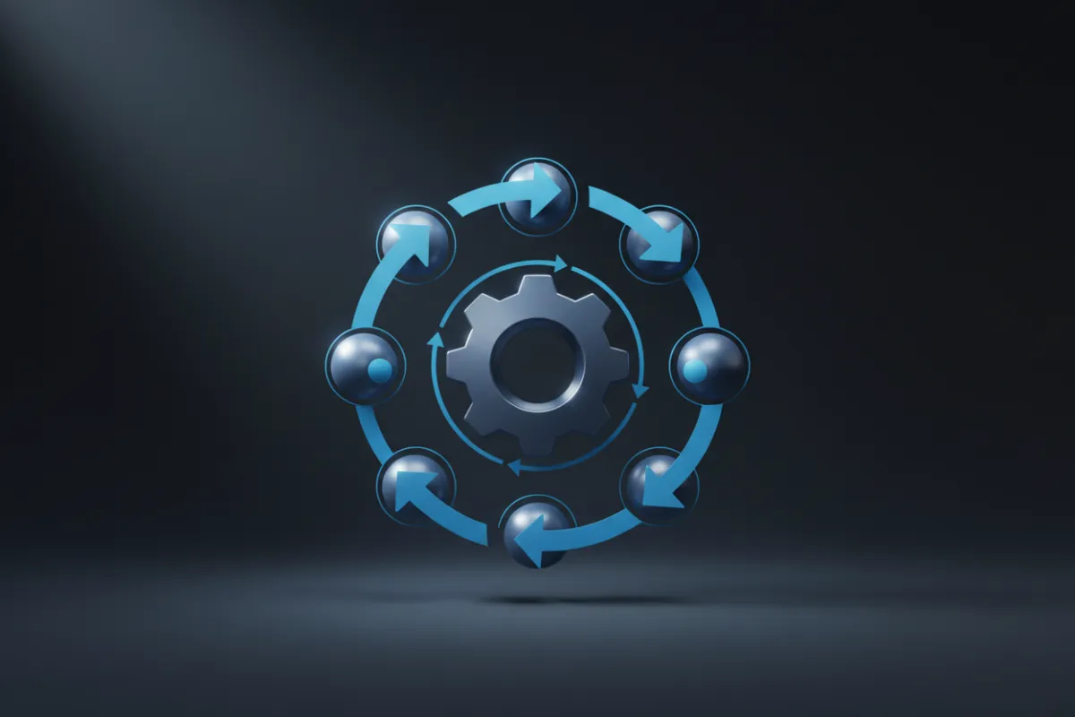 Business Automation Abstract Visual