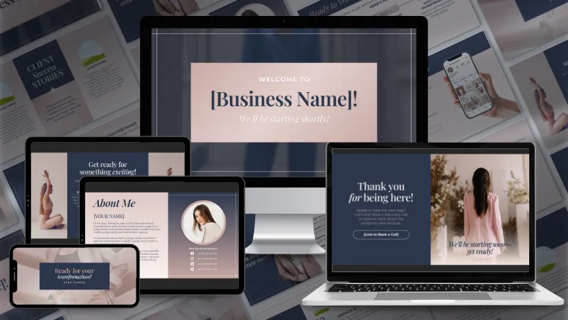 Chloe Business Zoom Mockup