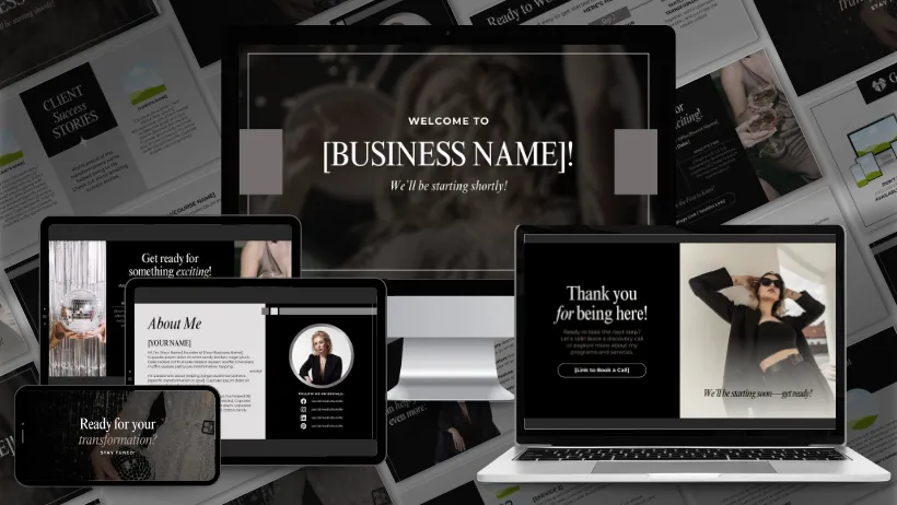 Clara Business Zoom Mockup