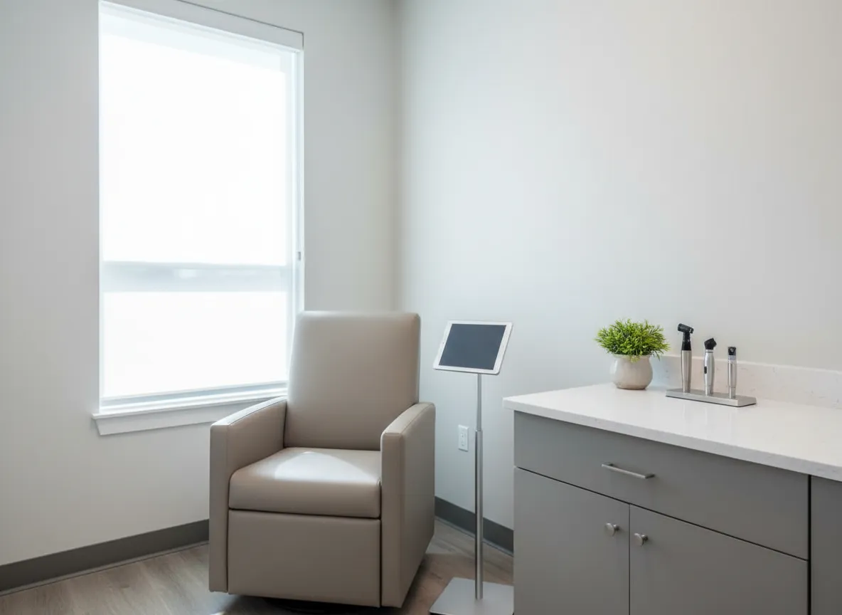 Provider consultation room at HTFC Spring, TX