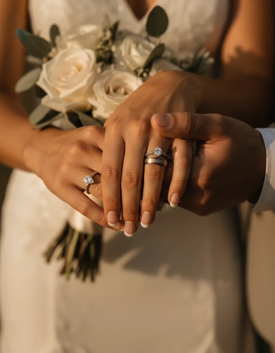 Editorial photo of a wedding ceremony