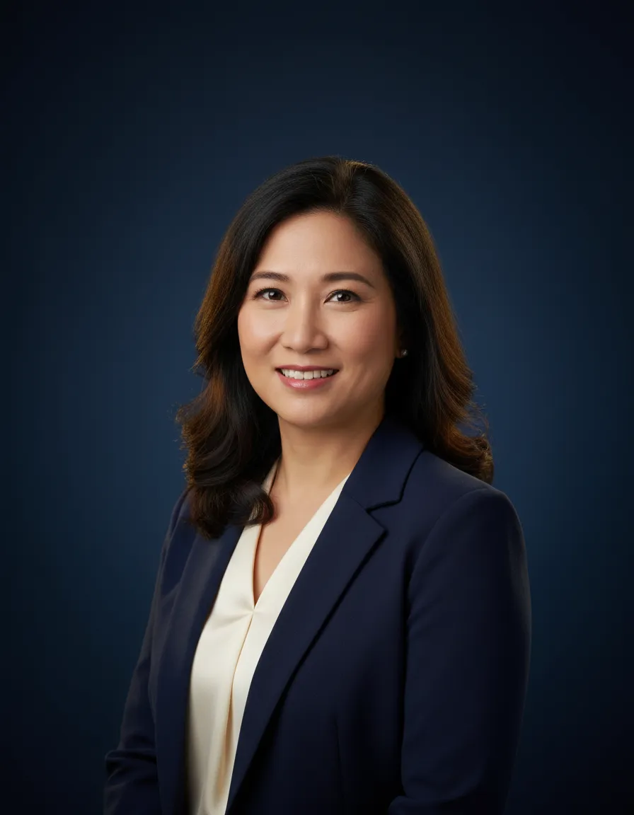 Professional headshot of Emely Gatchalian, financial advisor