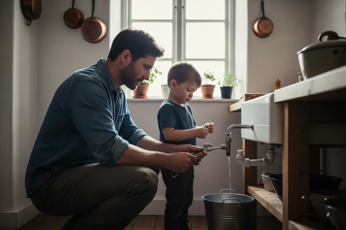 Man in his 40s with a leadership posture