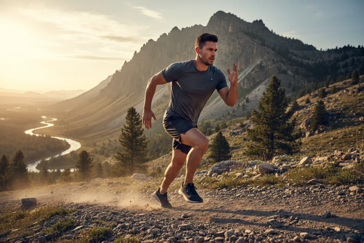 Portrait of a mature man in his 40s, smiling