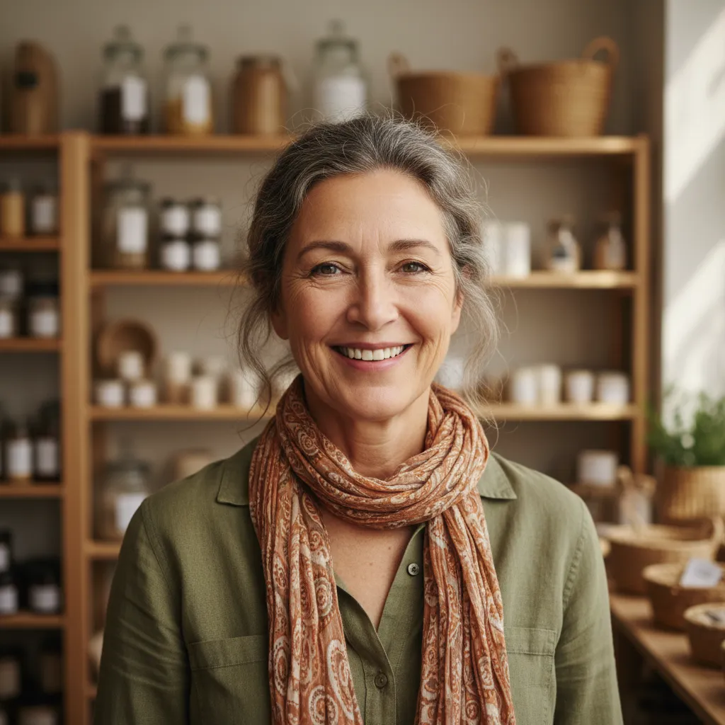 Linda Patel, retail owner