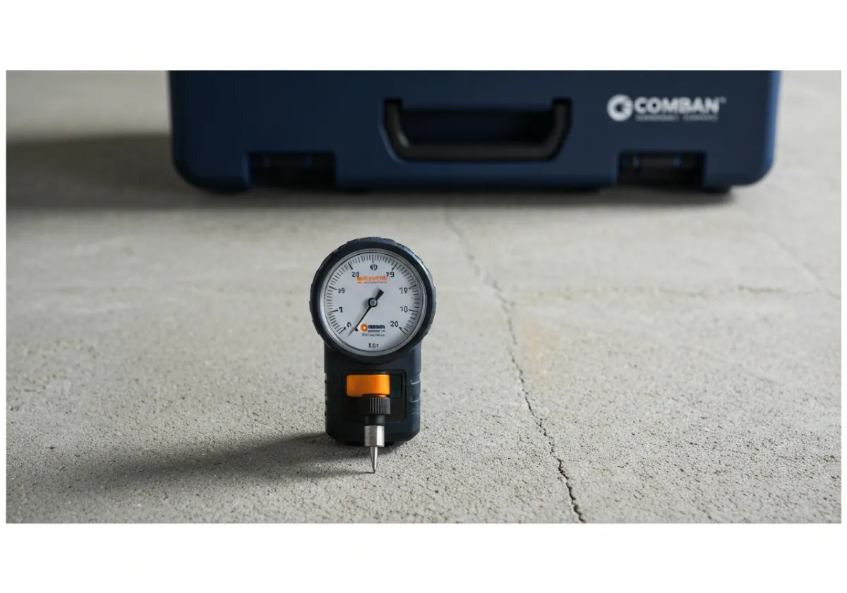 Concrete moisture testing instrument