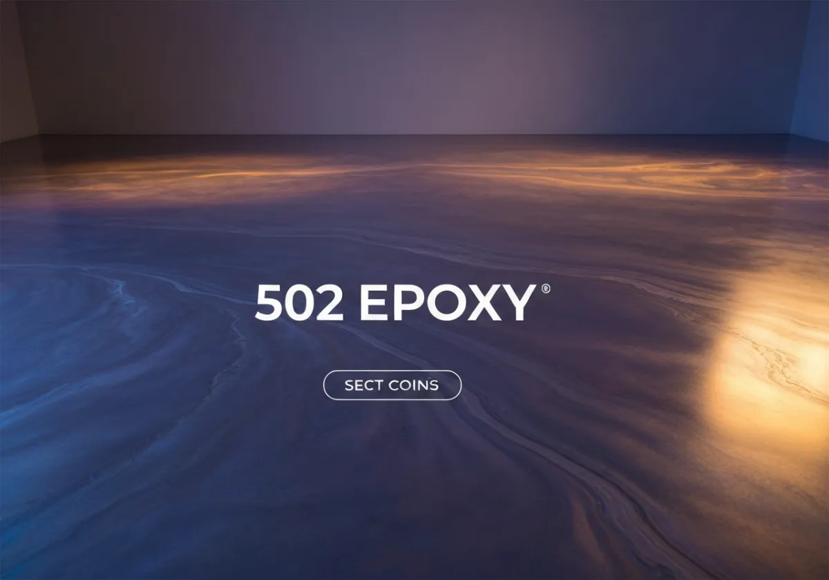 Decorative Metallic Epoxy Finish