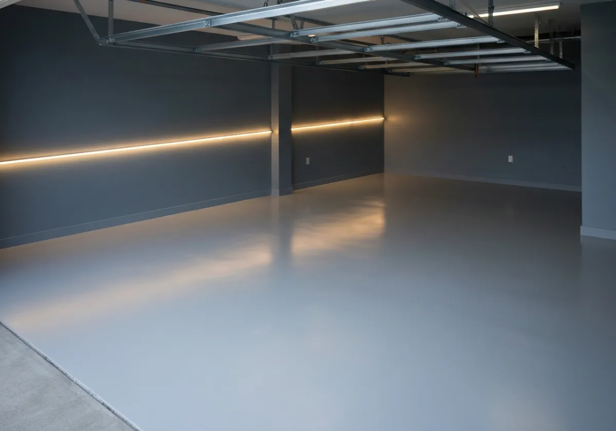 Garage Floor Epoxy Installation