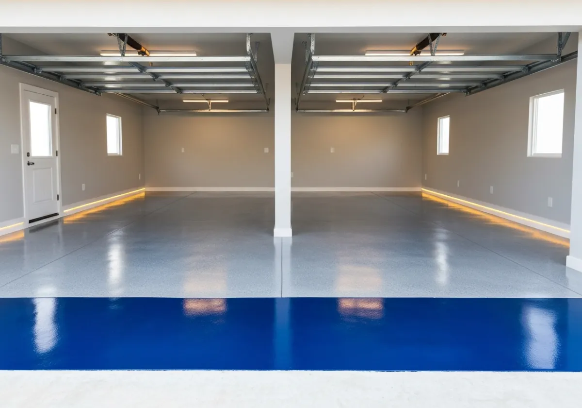 Garage Floor Epoxy service area