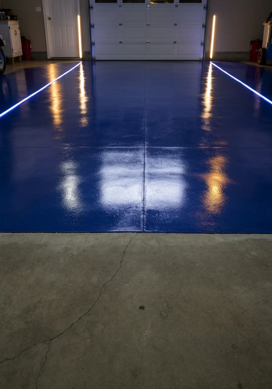 Stunning East Louisville garage epoxy transformation