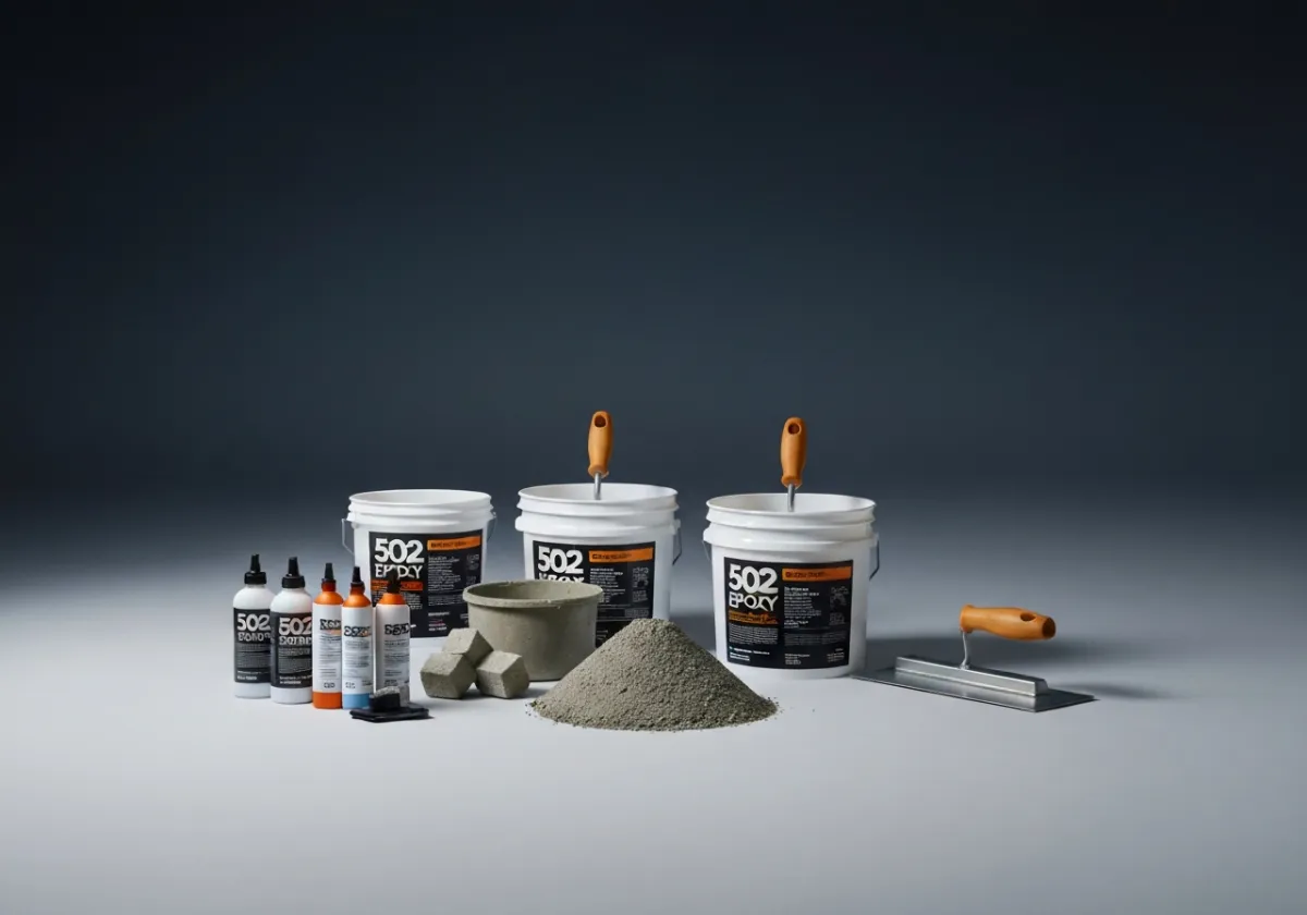 Concrete patching compounds and tools for standalone repair