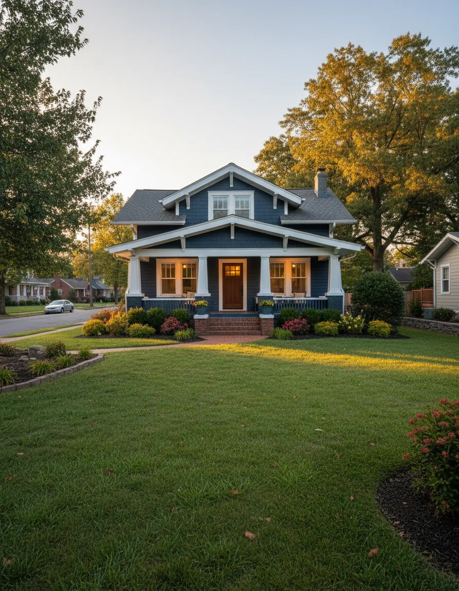 Beautifully painted Louisville home exterior in Old Louisville, KY by PM Painting LLC