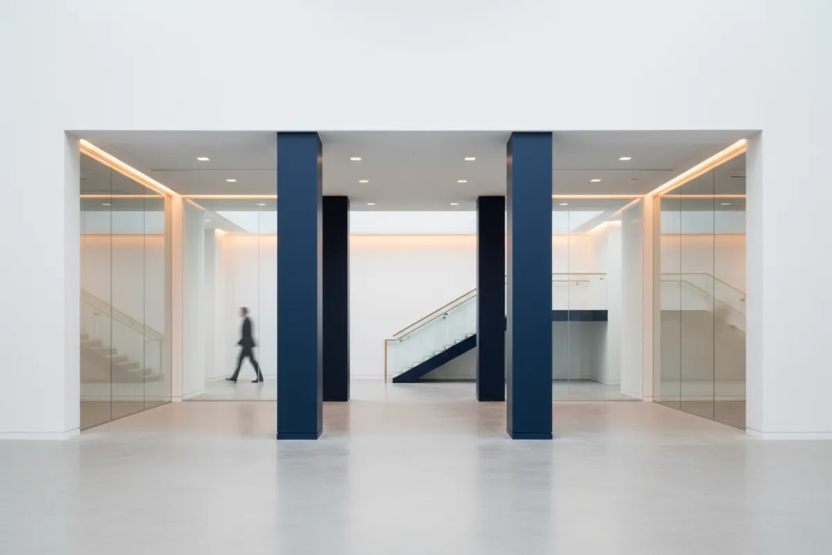 Commercial office painting in Downtown Louisville, KY by PM Painting LLC