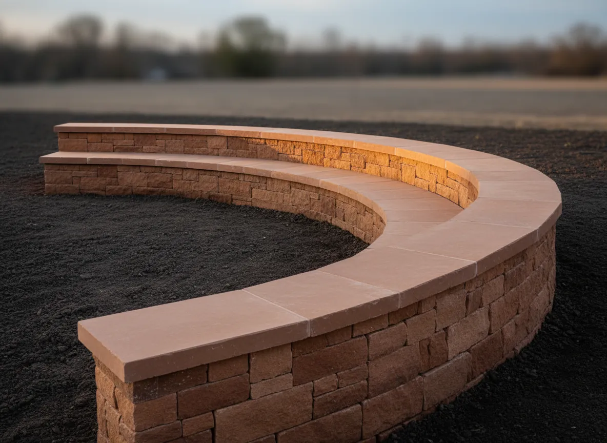 Seating Walls and Garden Walls installation