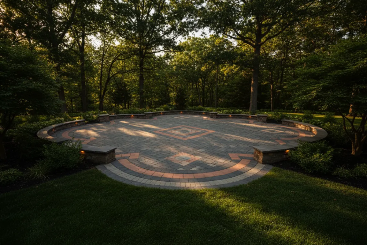 Expansive Paver Patio Installation in East Louisville