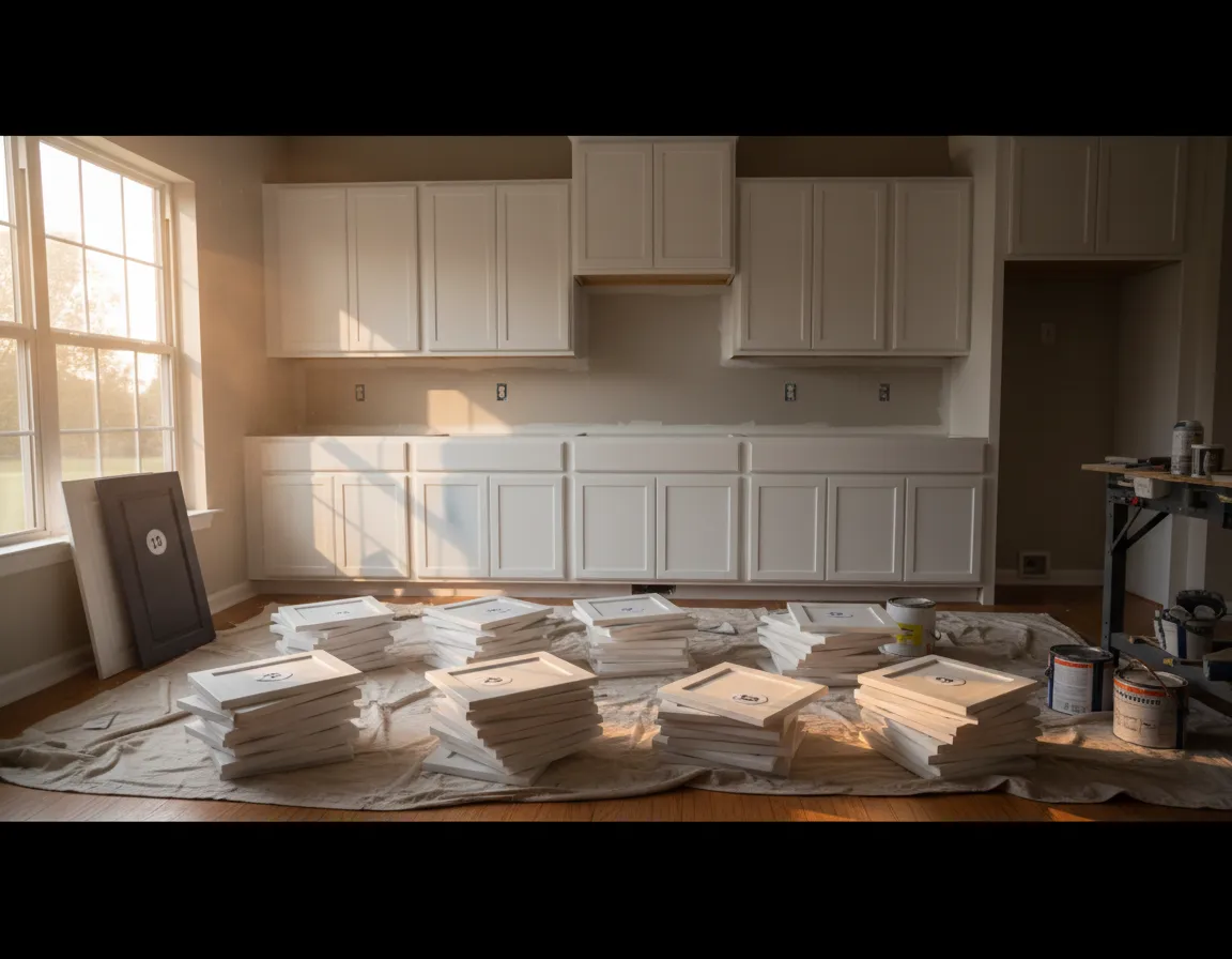 Cabinet refinishing in Louisville KY by PM Painting LLC