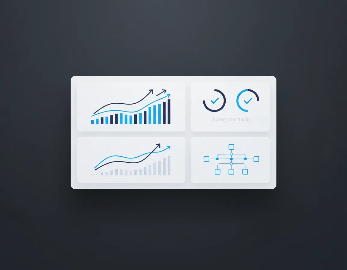 Workflow automation visualization UI