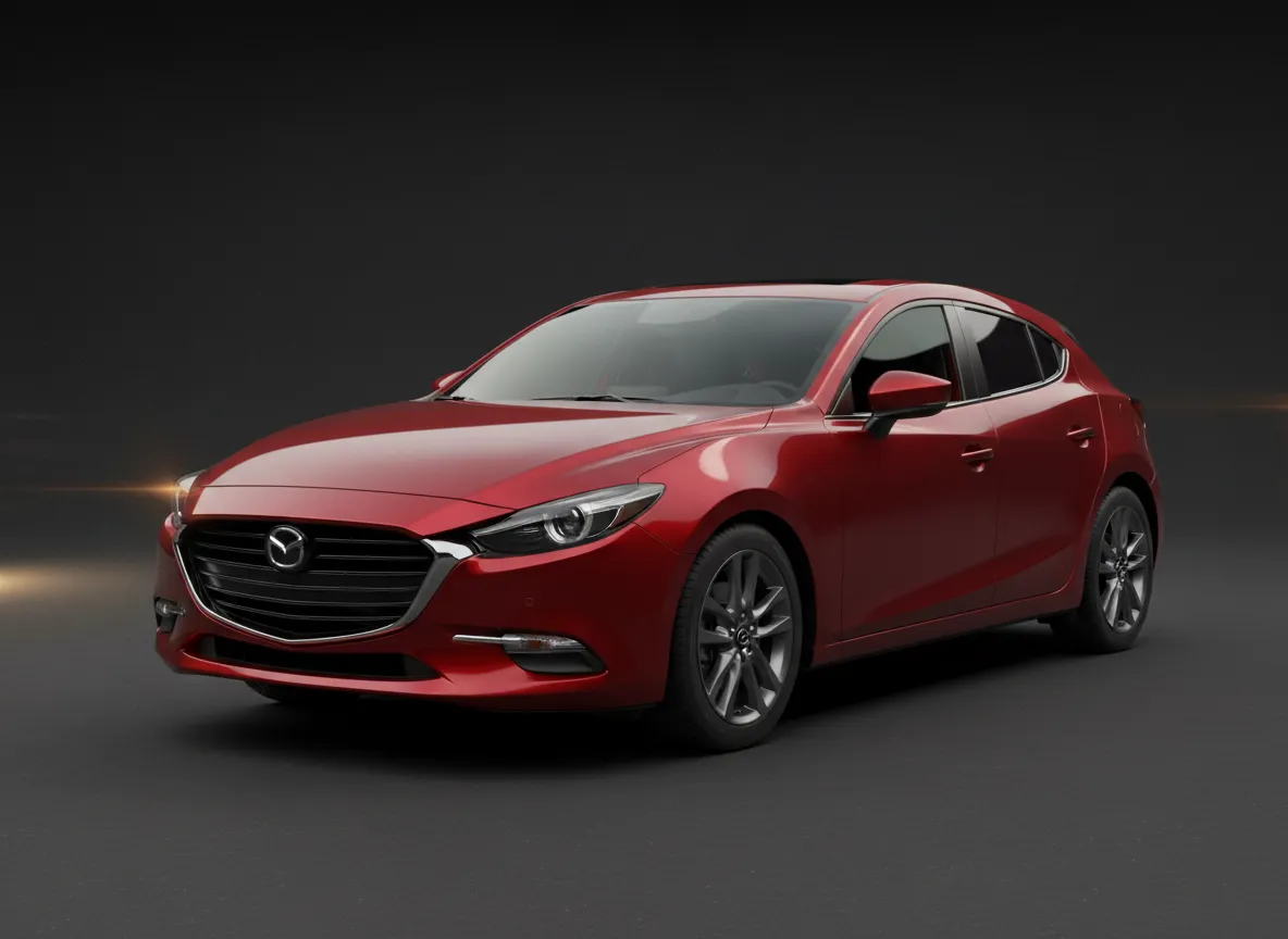 Mazda 3 Hatchback 2020 rojo