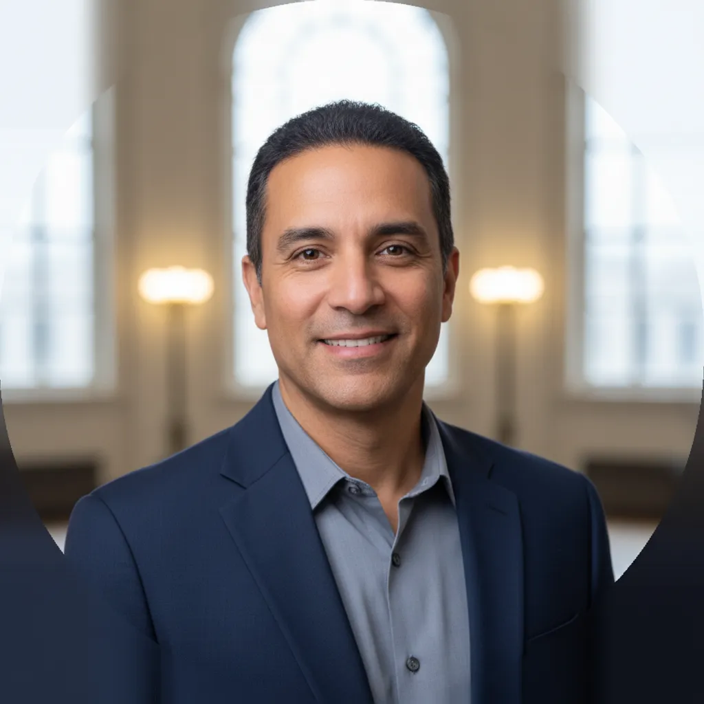 Portrait of party chair