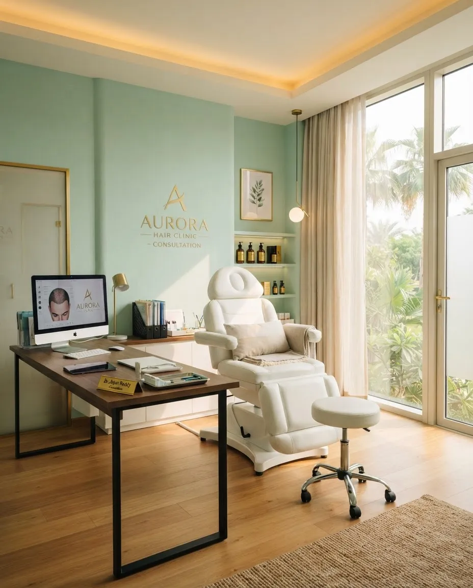 iGraft Flagship Clinic Interior Consultation Room in South India