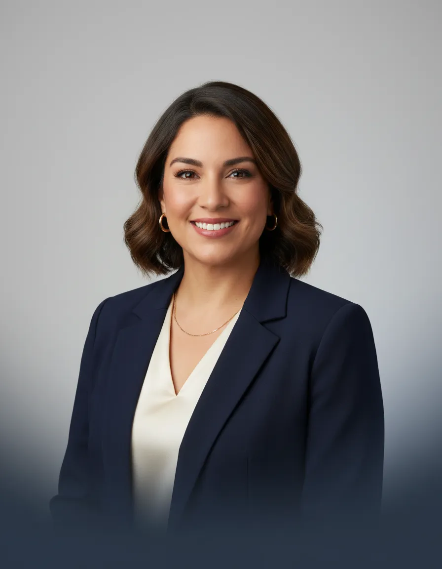 Foto profesional de Vanessa Alvarez, agente de seguros hispana en Georgia