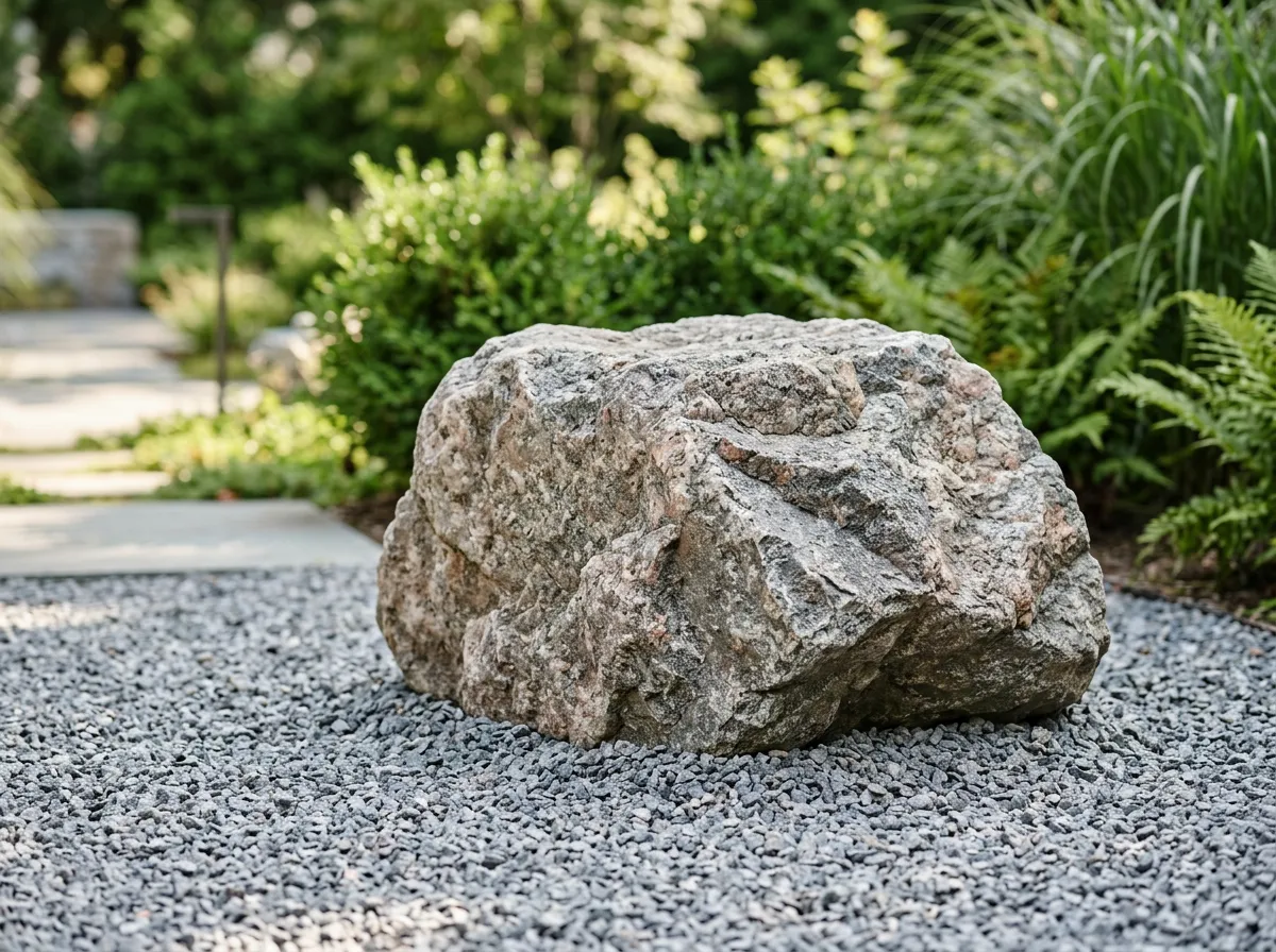 Granite boulders for landscaping, retaining walls, and erosion control