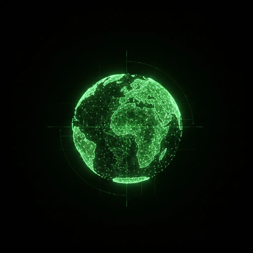 Green-tinted global linguistic mapping node.