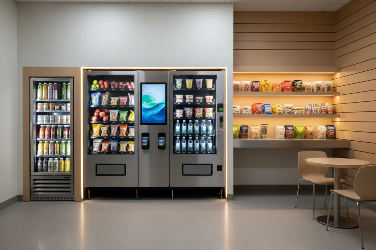 Healthcare hospital vending machines