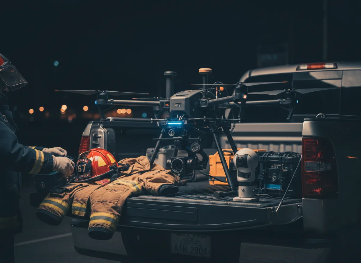 Cinematic dark professional imagery placeholder for Stanforth Creative team and gear