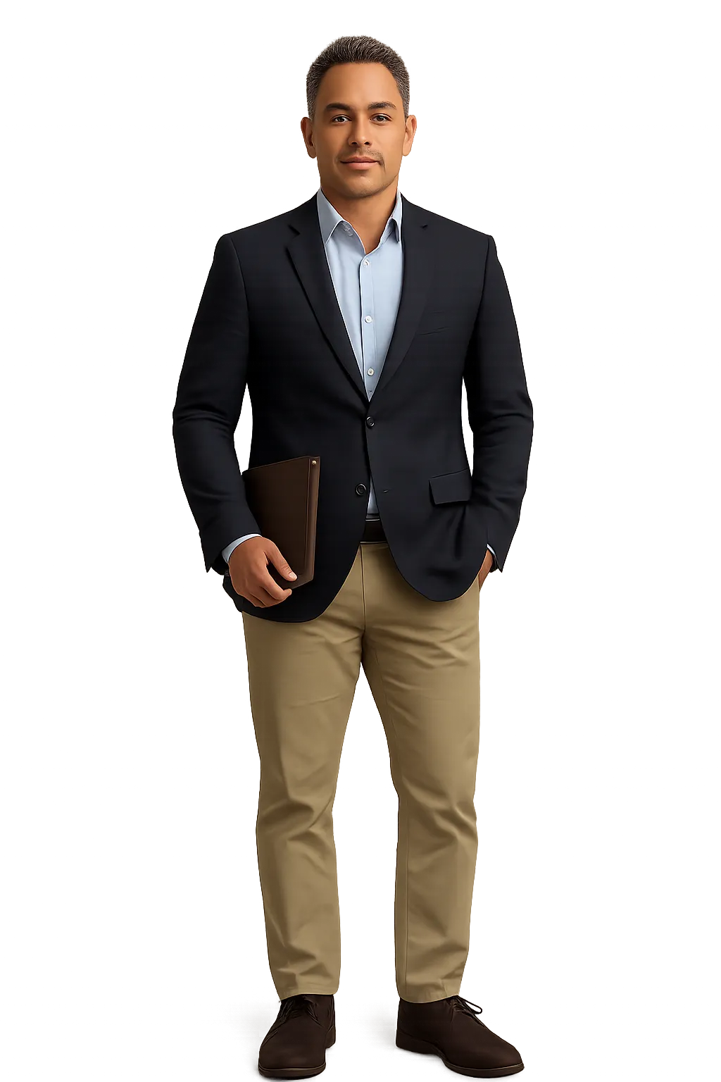 Portrait of a confident growth strategist for the Revenue Accelerator Plan hero section