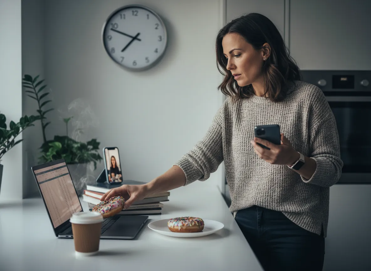 [Image placeholder: modern lifestyle / stress and routines]