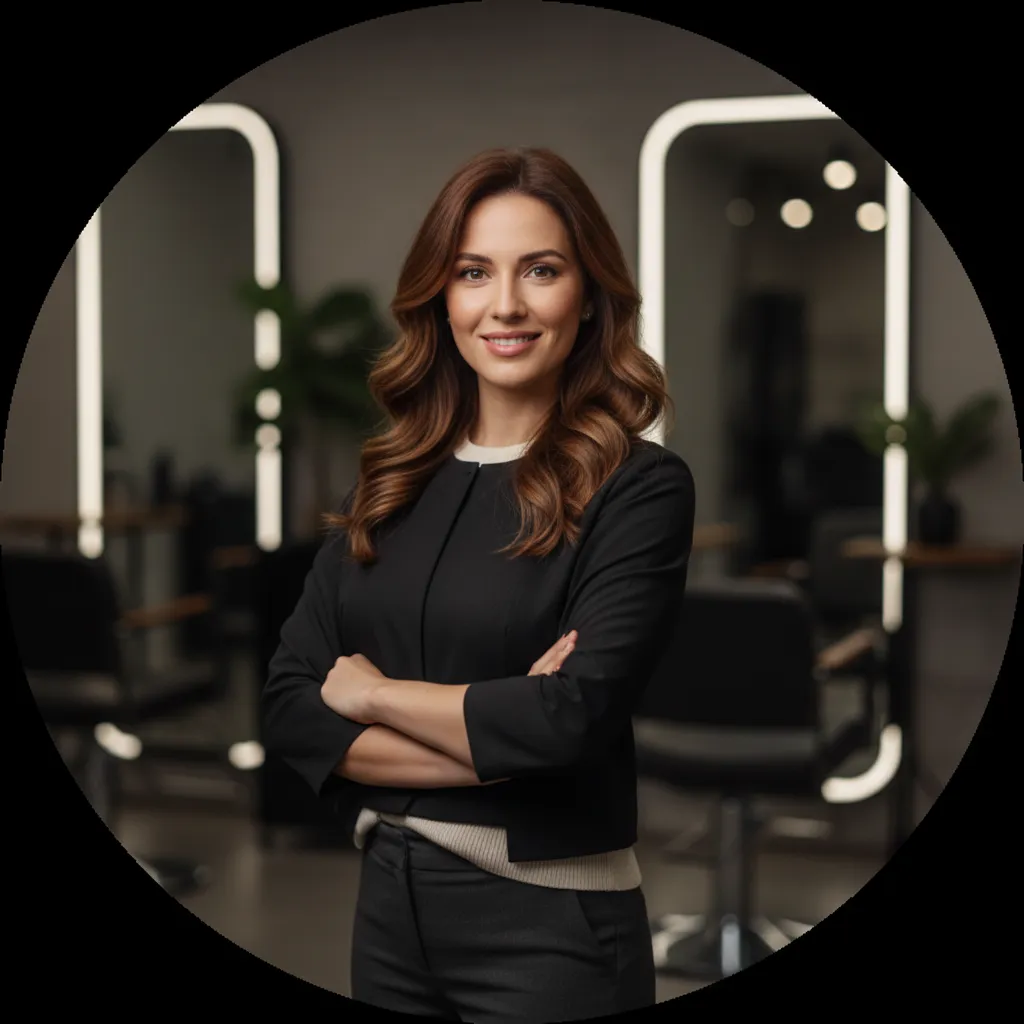 Senior colorist at LuxeGlow Salon