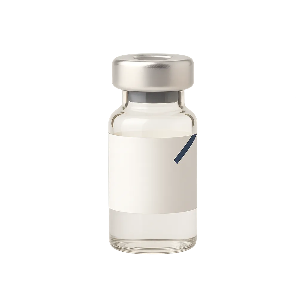 Sterile vial of Ipamorelin compound