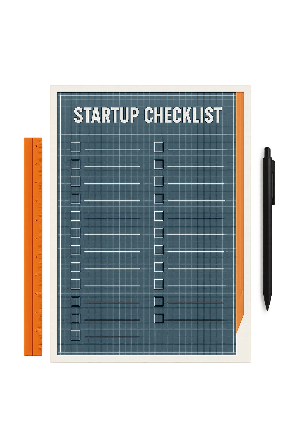 Food Trailer Startup Checklist Mockup