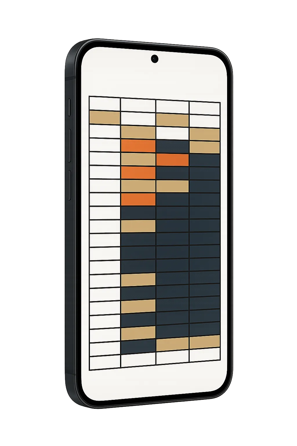 Visual representation of a booking calendar showing rapid growth in scheduled appointments.
