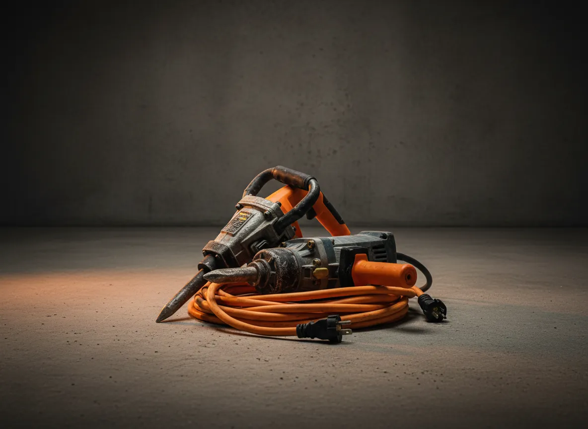 Small construction tools rental equipment
