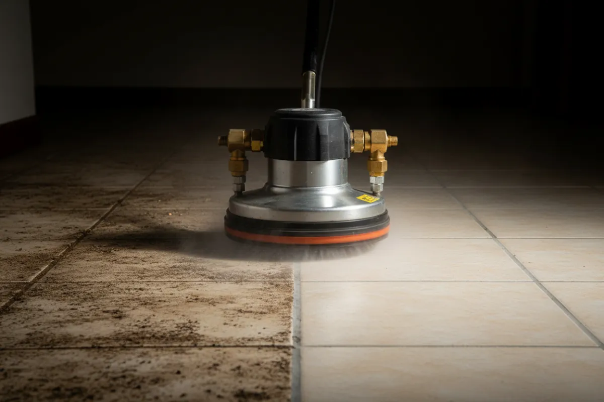 Tile and grout cleaning