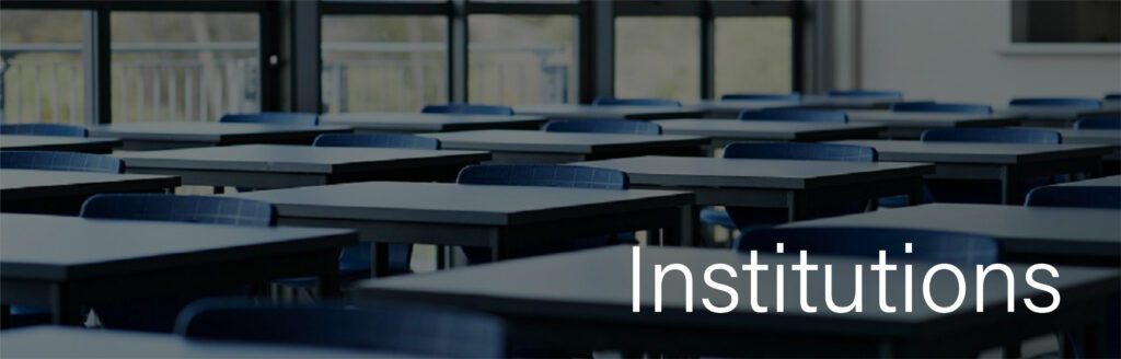 Institutions