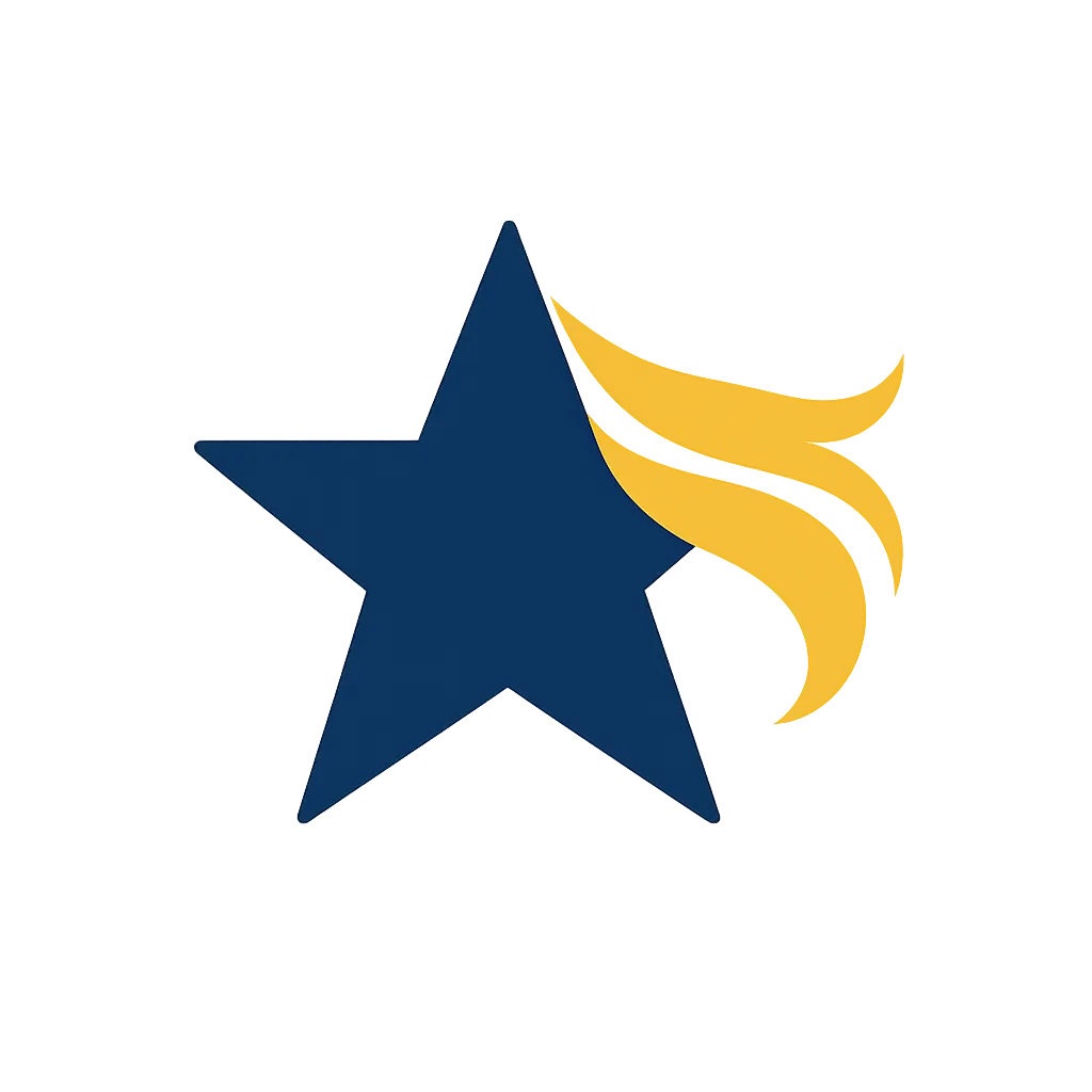 Star Hair Design Logo