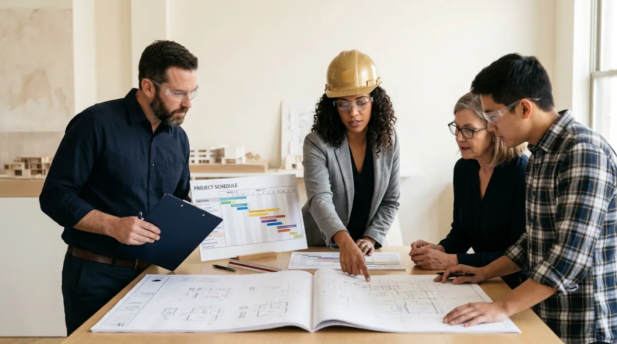 Professional engineering firm managing operational schedules