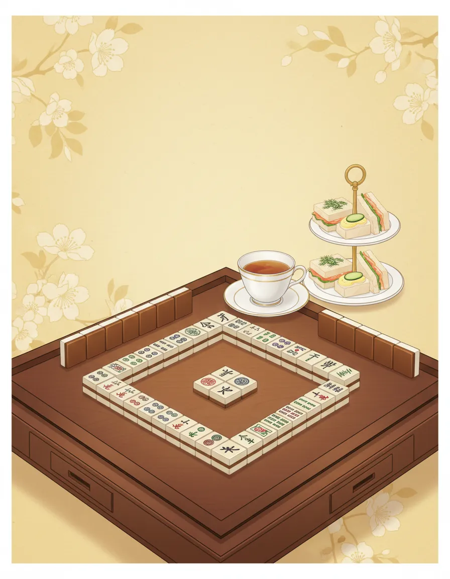 Mahjong Tournament event flyer