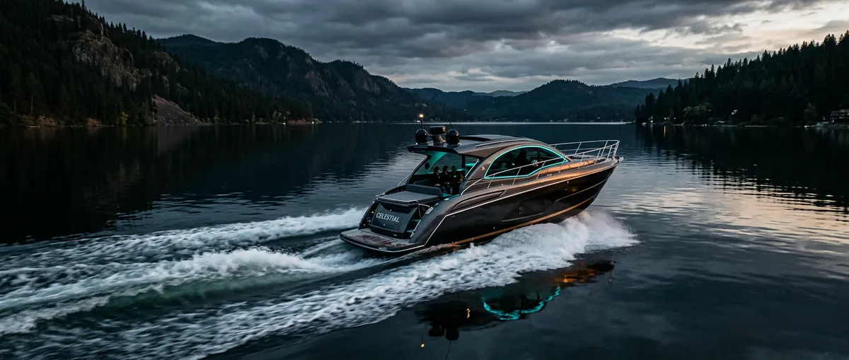 Marine boat and heavy equipment window tinting on Lake Coeur d'Alene