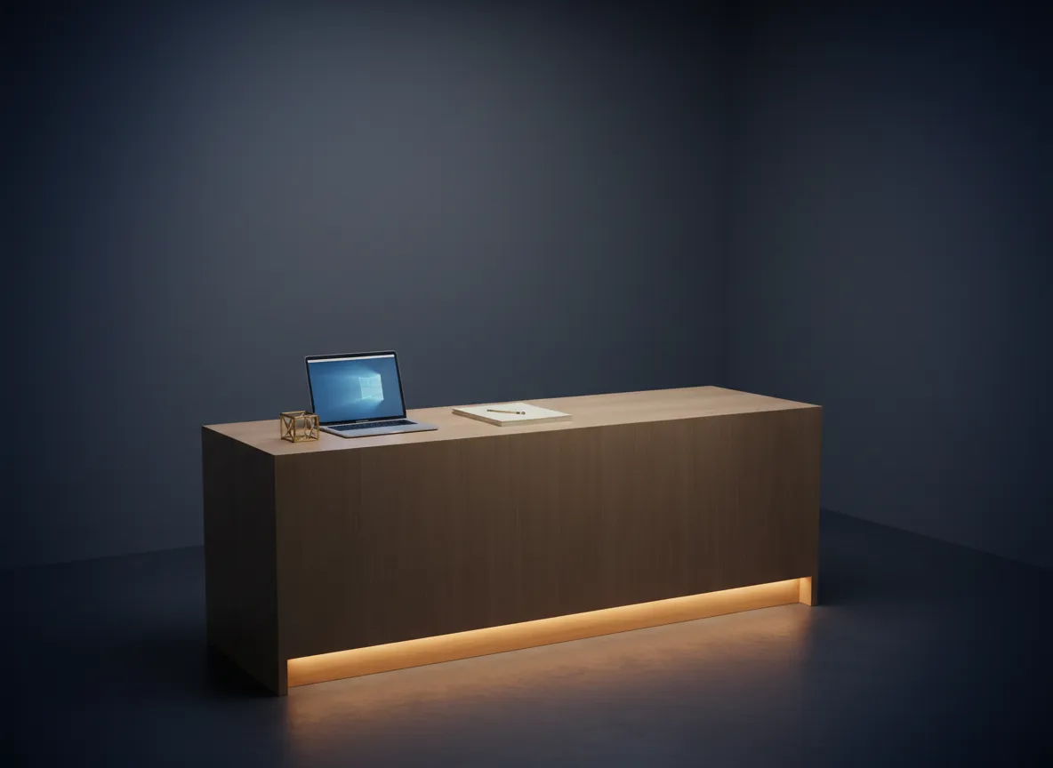 Local business owner managing operations on a laptop