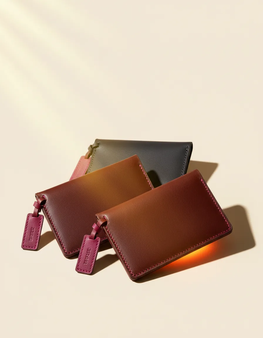 Premium leather passport holders for couples