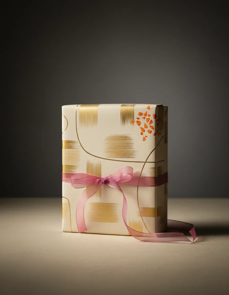 Luxury travel gift card box