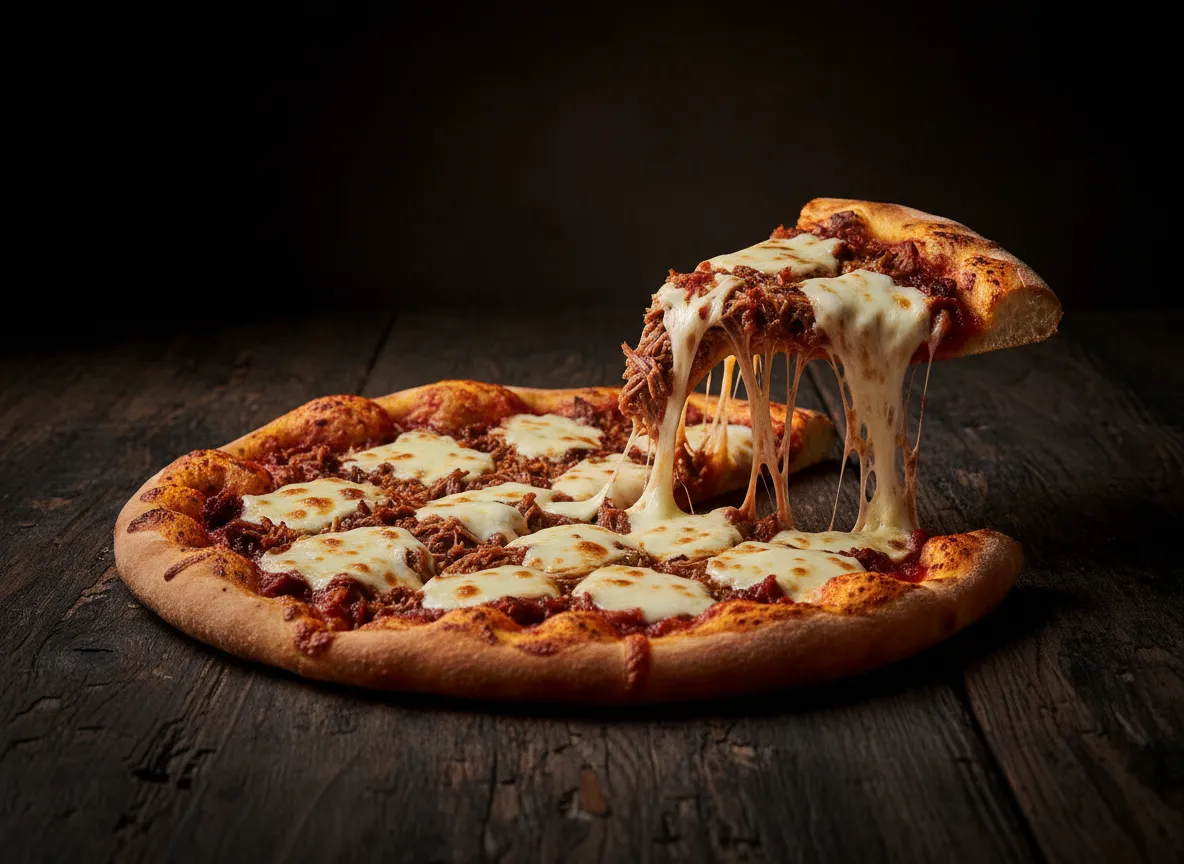 Birria Pizza specialty dish