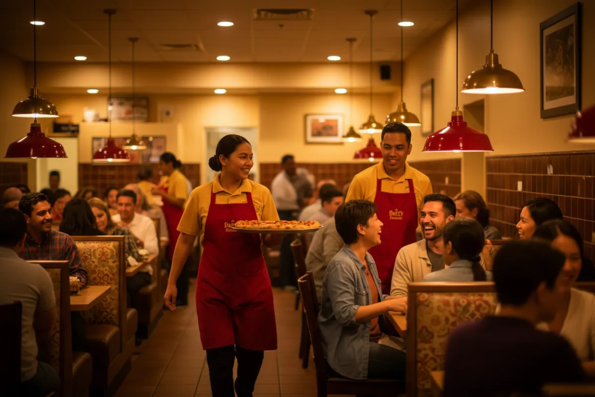 Bert's Pizzeria staff and community — West Hartford's neighborhood restaurant feeding the community